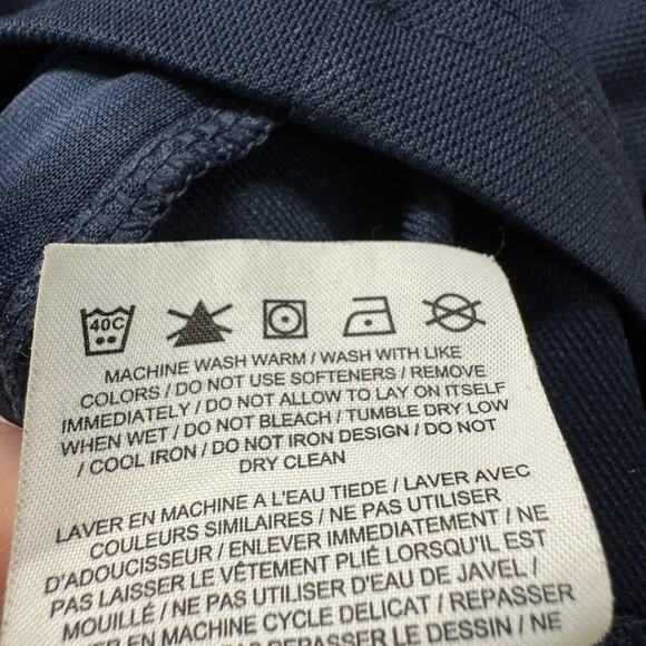 Nike Track Jacket Mens XXL 2XL Blue Full Zip Dri Fit Activewear - Picture 6 of 8